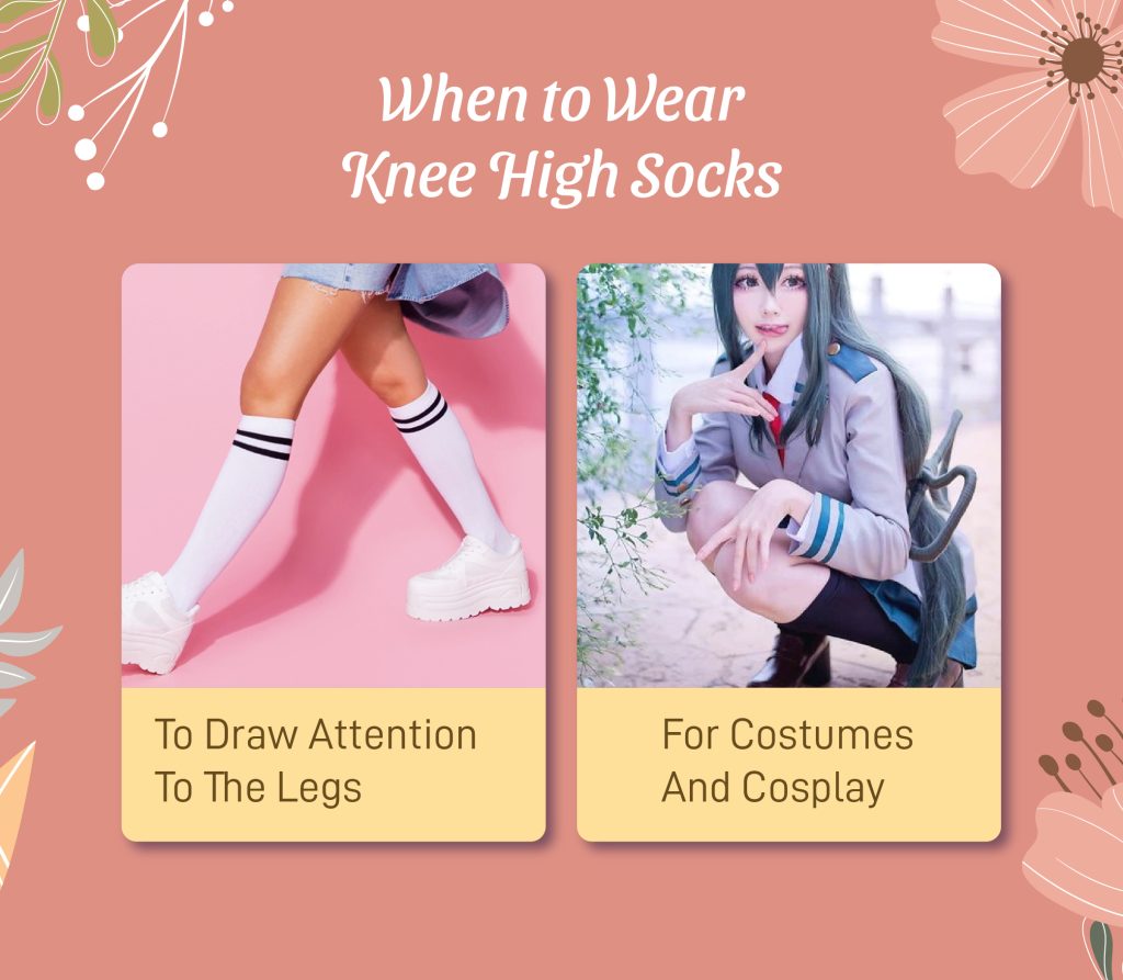 Thigh High Socks vs Knee High Socks - How To Choose?