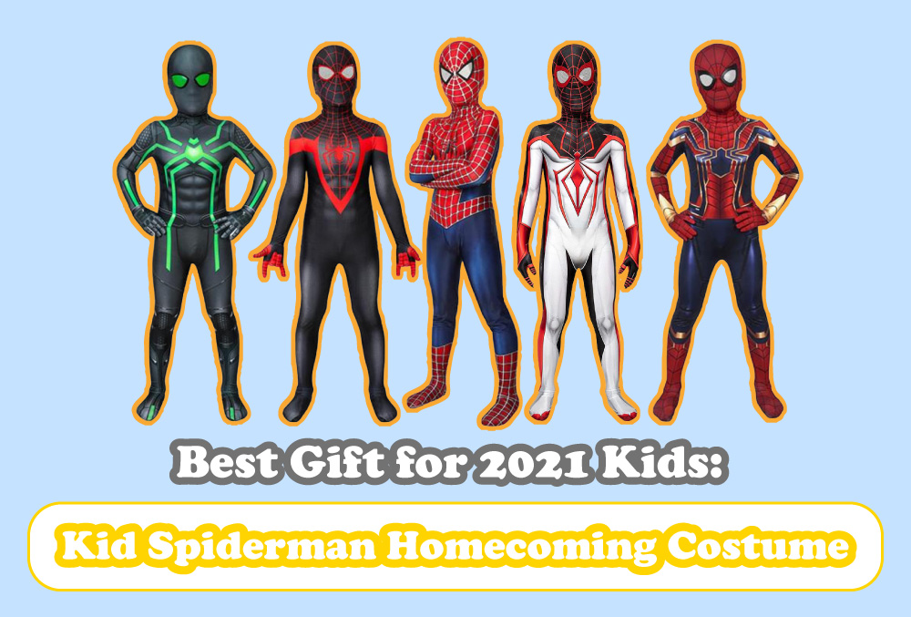 If you are really looking for the best gift then look no further than the kid Spiderman Homecoming costume.