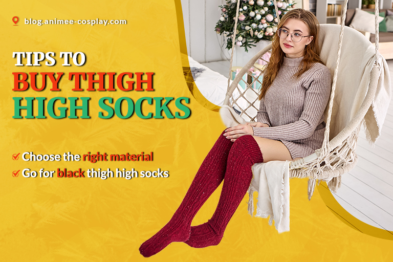 How To Wear Thigh High Socks Comfortably Without Looking Trashy