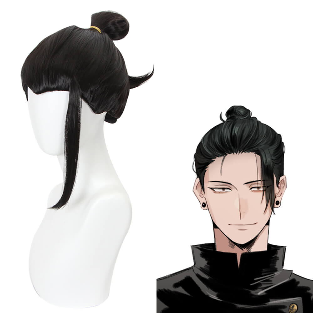 Anime cosplay with black hair - Geto Suguru